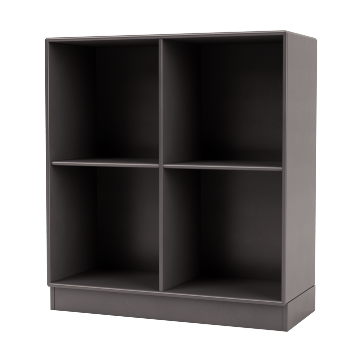 Étagère SHOW 69,6x69,6 cm, socle 7 cm - 35-Coffee - Montana
