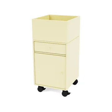 Meuble de rangement à roulettes Runner - camomile 159 - Montana