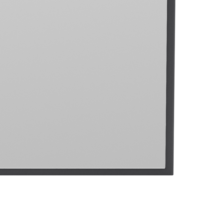 Miroir Montana Rectangular 69,6x105 cm - Anthracite - Montana