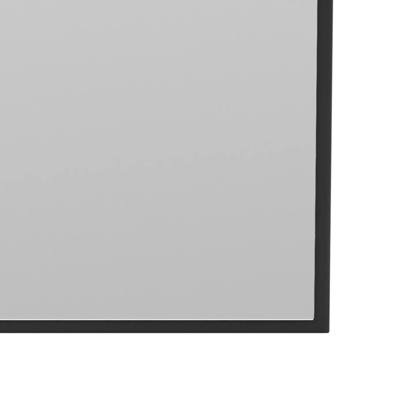 Miroir Montana Rectangular 69,6x138 cm, Black Montana