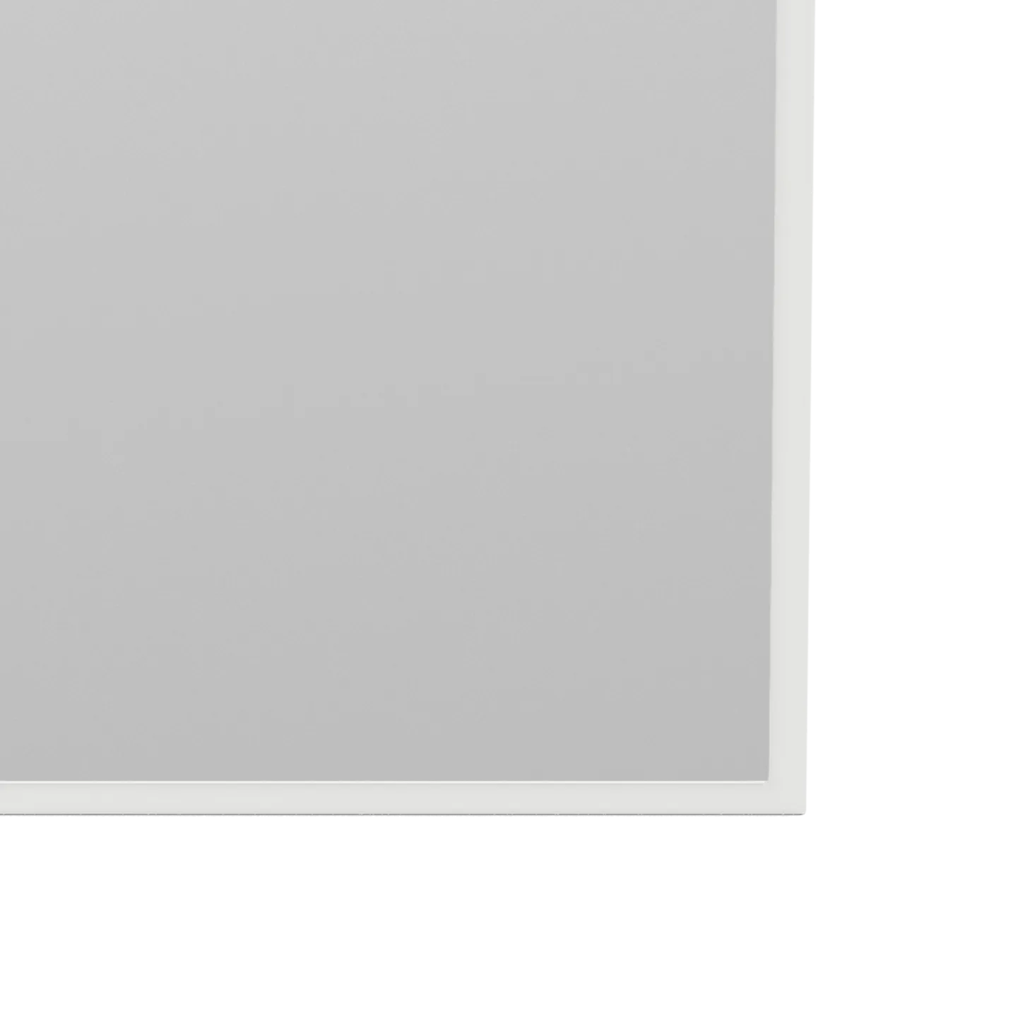 Miroir Montana Rectangular 69,6x138 cm, White Montana