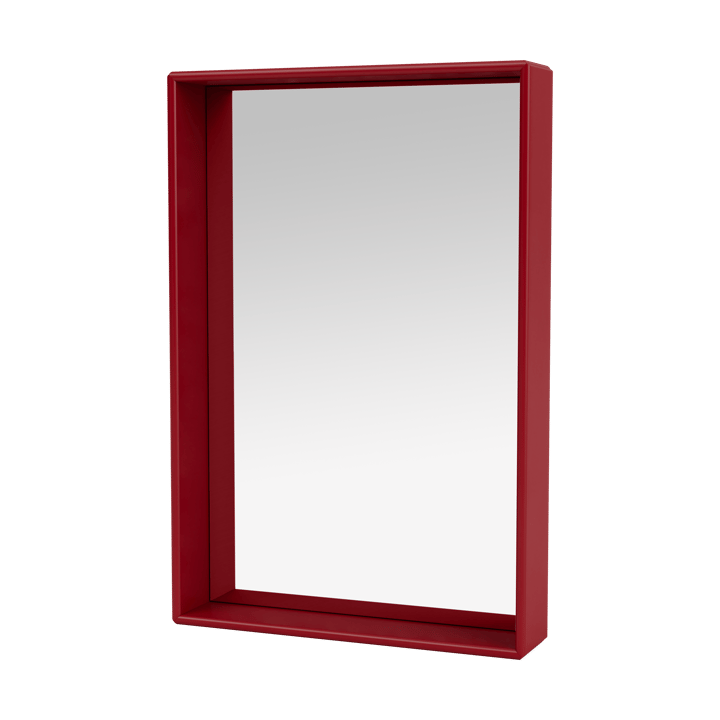 Miroir Shelfie Colour Frame 46,8x69,6 cm - Beetroot - Montana