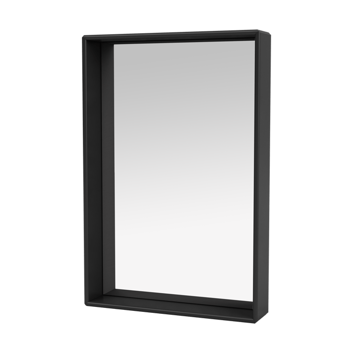 Miroir Shelfie Colour Frame 46,8x69,6 cm - Black - Montana