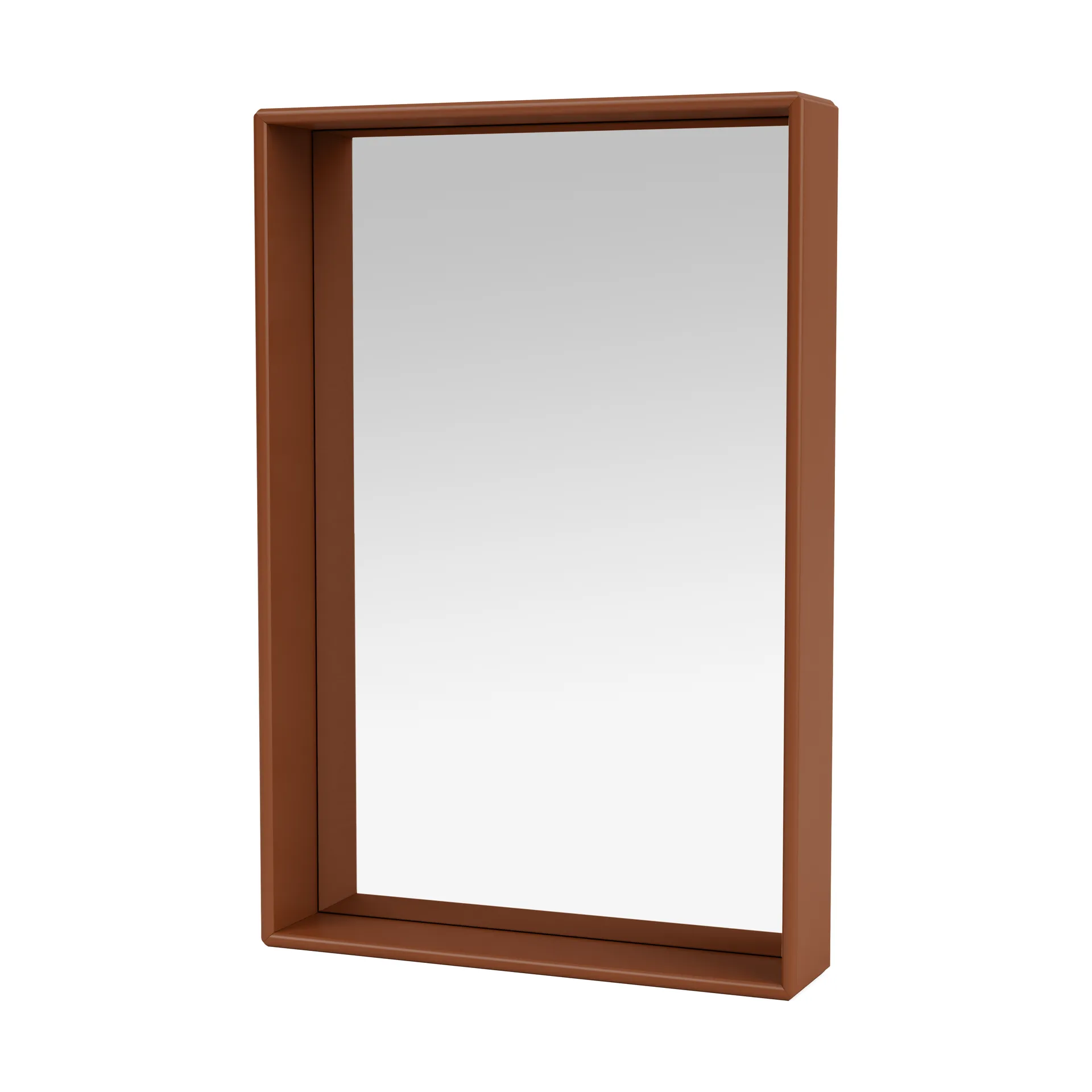 Miroir Shelfie Colour Frame 46,8x69,6 cm, Hazelnut Montana