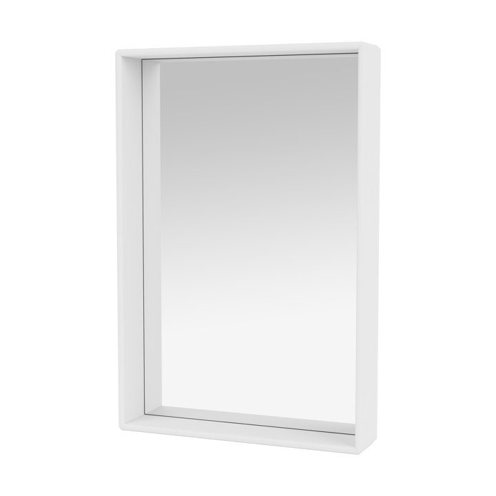 Miroir Shelfie Colour Frame 46,8x69,6 cm - Snow - Montana