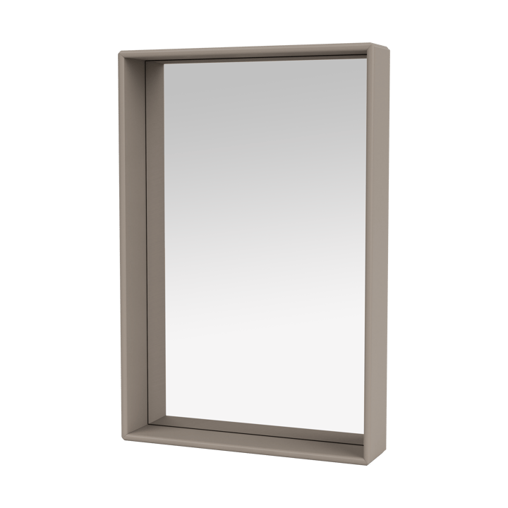 Miroir Shelfie Colour Frame 46,8x69,6 cm - Truffle - Montana