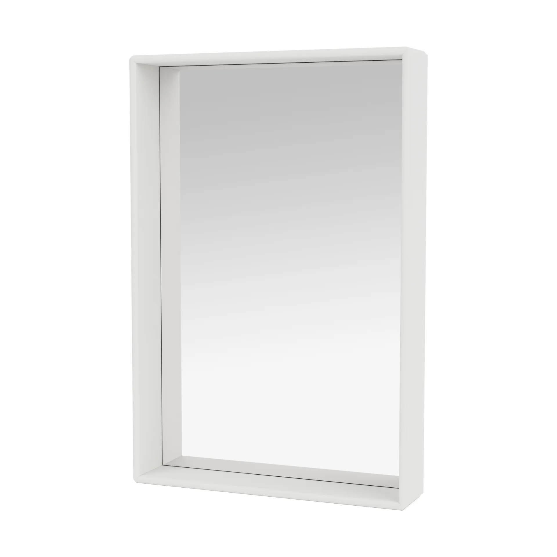 Miroir Shelfie Colour Frame 46,8x69,6 cm, White Montana