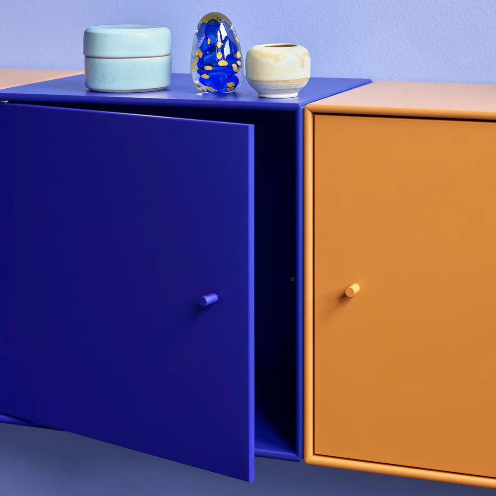 Module d'étagère Montana Mini 1103, new white 101, avec porte Montana