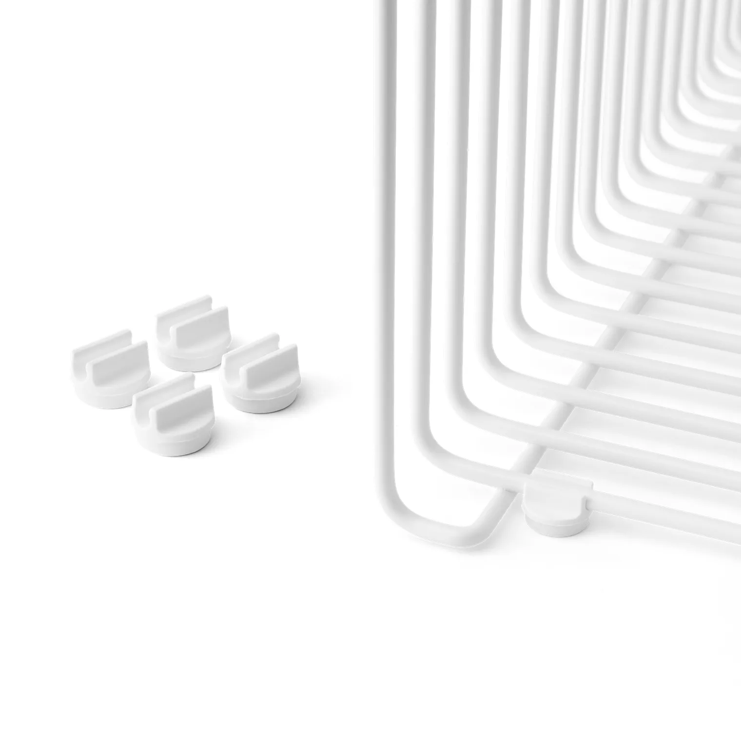 Pieds distanciateurs Panton Wire Lot de 4, Snow Montana