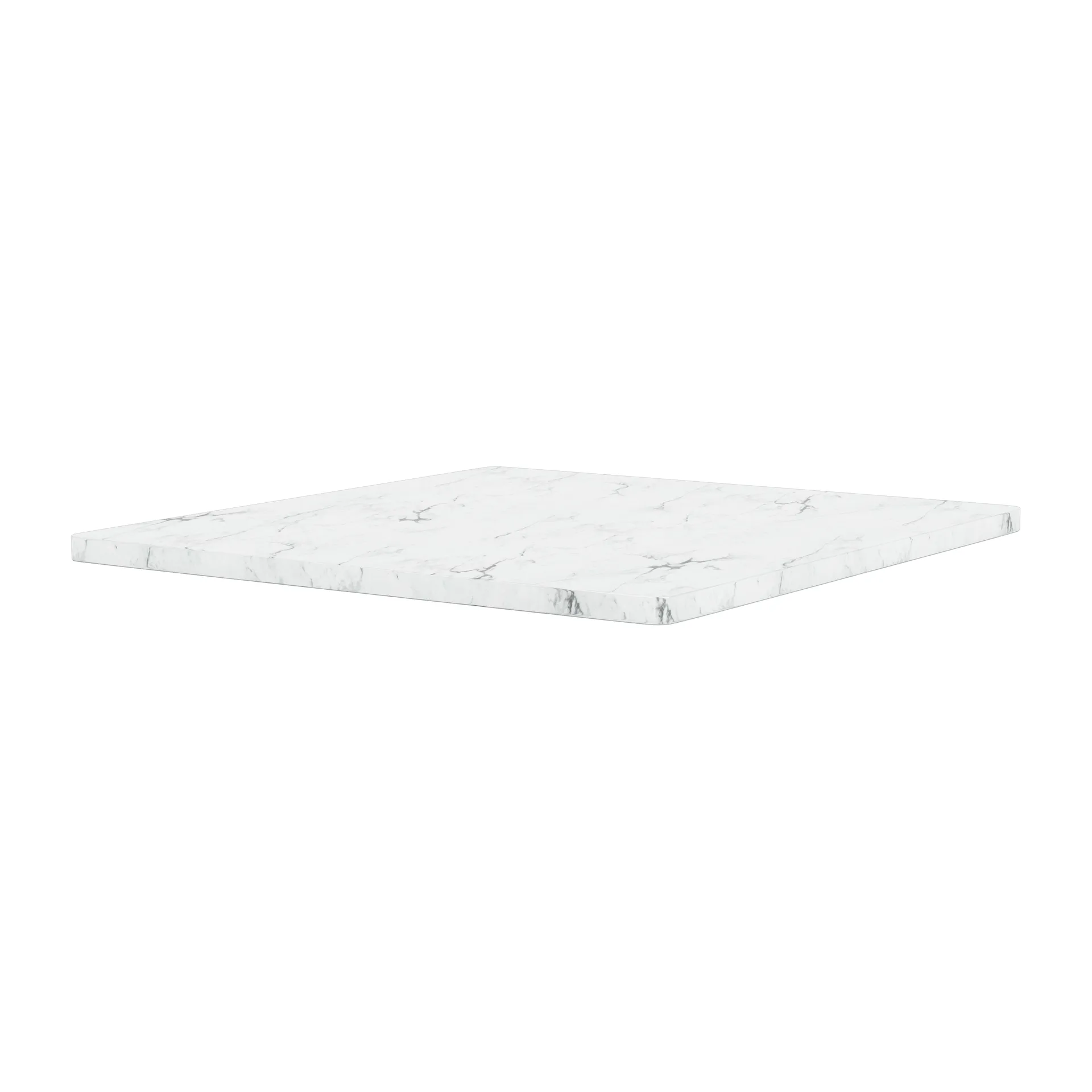 Plateau Panton Wire 34,8x34,8 cm, White marble Montana
