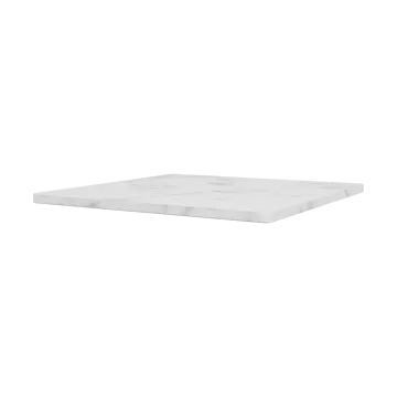 Plateau Panton Wire 34,8x34,8 cm - White marble - Montana