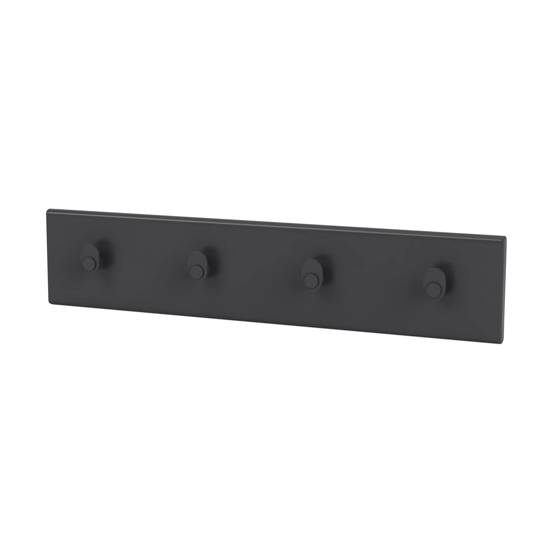 Portemanteau Montana Coat Racks 4 crochets, Anthracite Montana