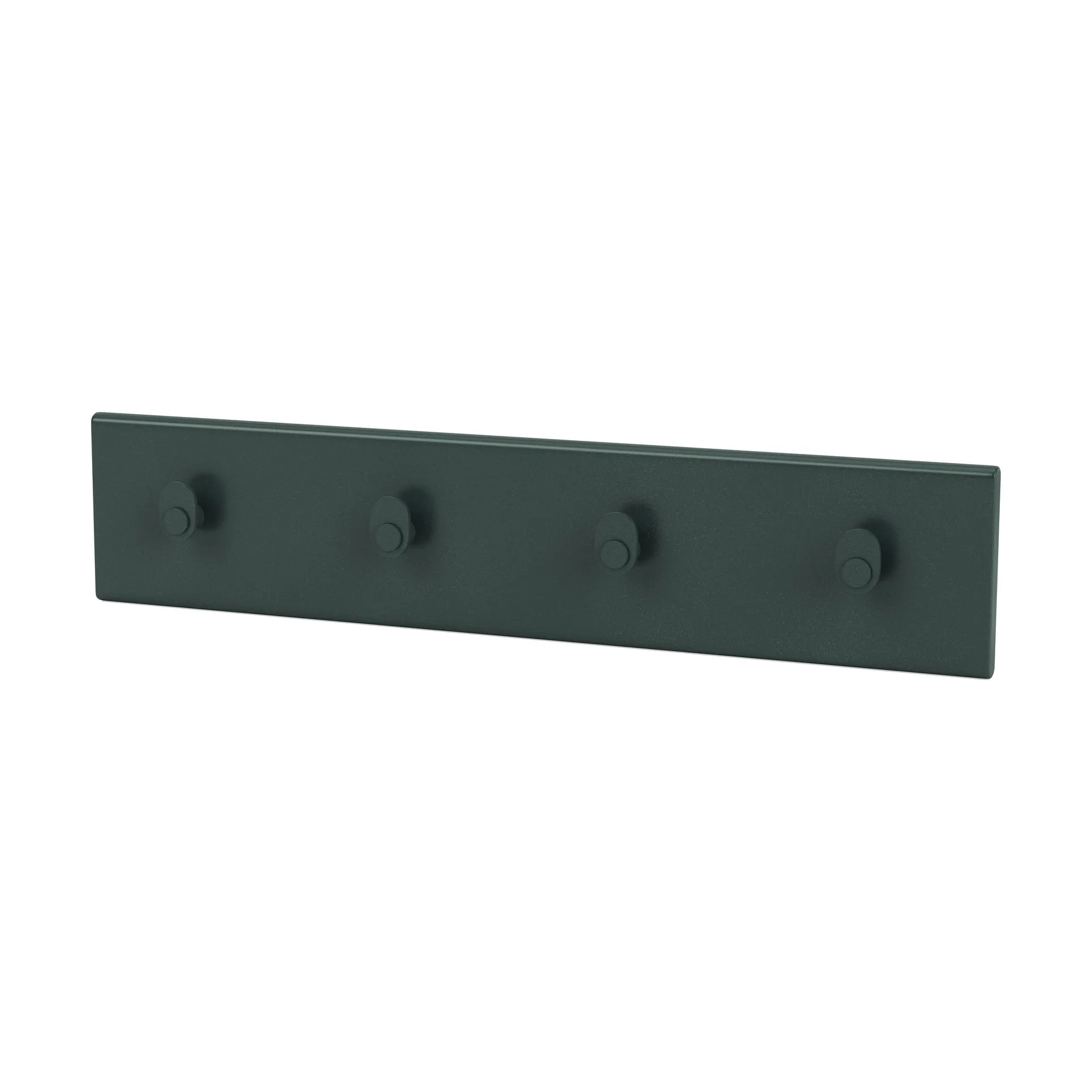 Portemanteau Montana Coat Racks 4 crochets, BlackJade Montana