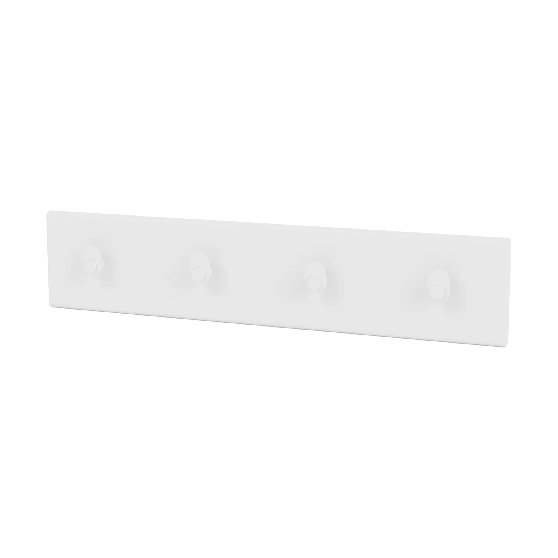 Portemanteau Montana Coat Racks 4 crochets, Snow Montana