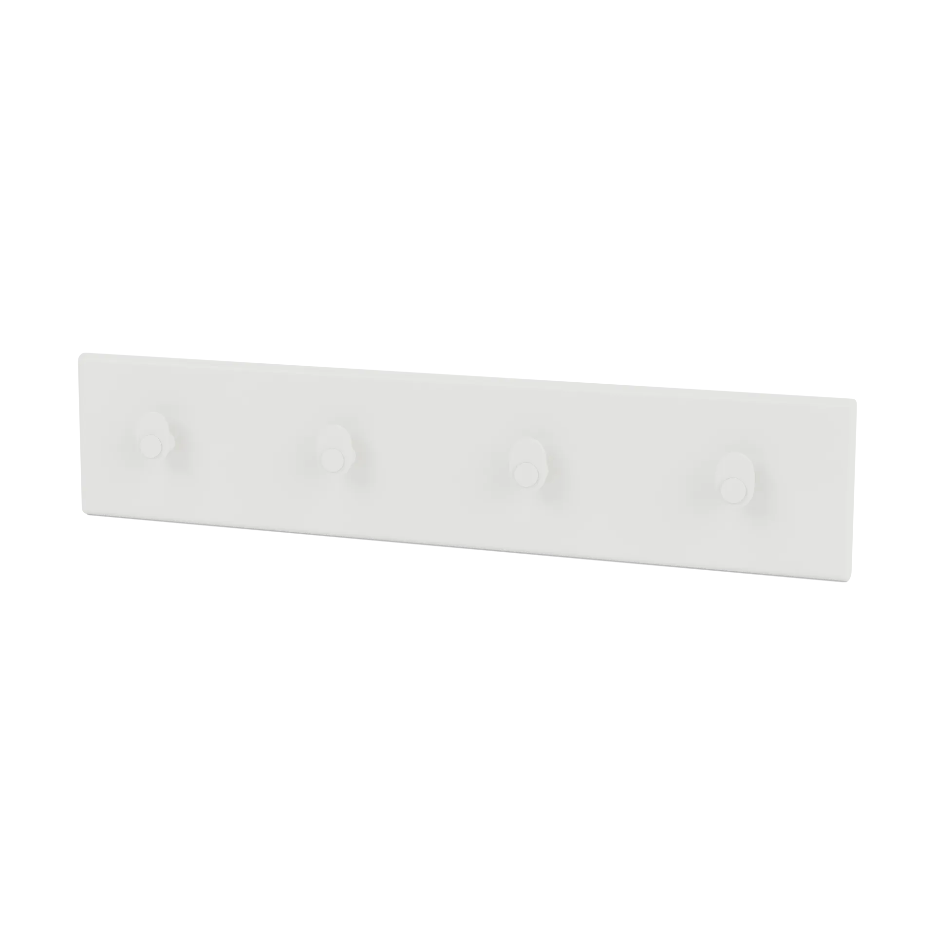 Portemanteau Montana Coat Racks 4 crochets, White Montana