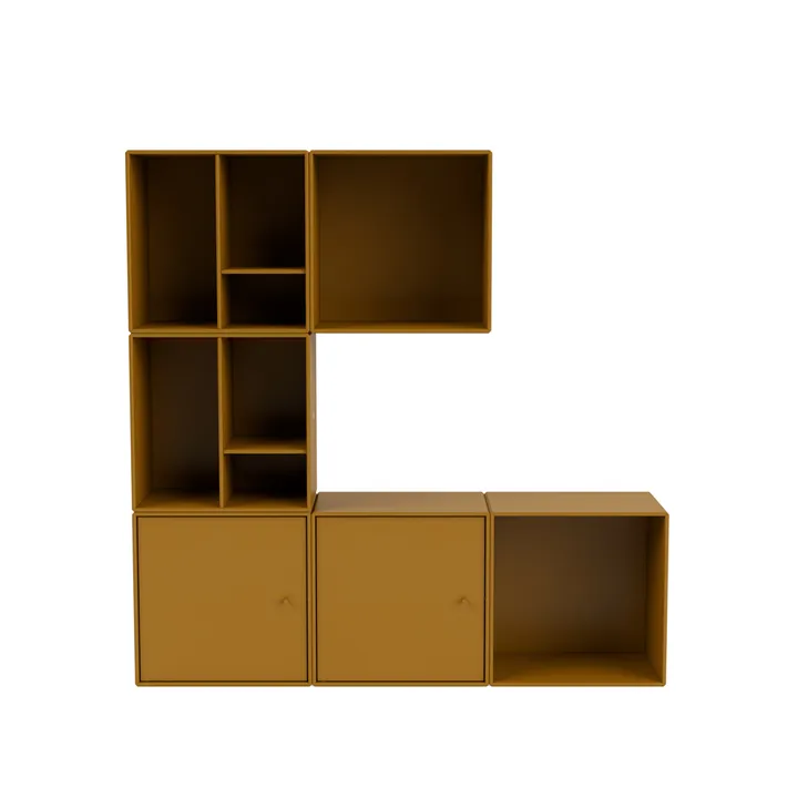 Système d'étagères Montana Mini 6x2 Amber - Montana