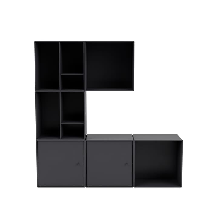 Système d'étagères Montana Mini 6x2 Anthracite - undefined - Montana