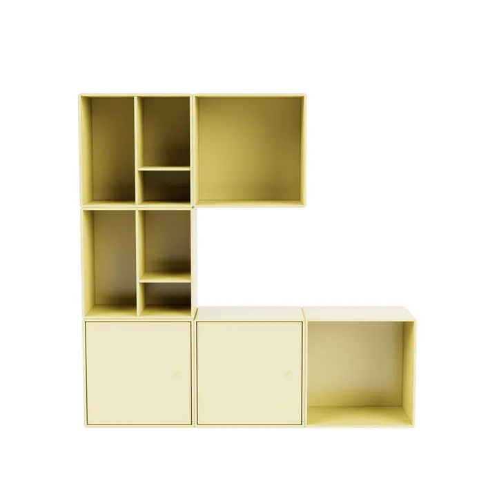 Système d'étagères Montana Mini 6x2 Camomile - Montana