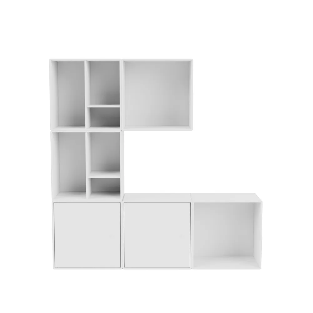 Système d'étagères Montana Mini 6x2 New White,  Montana