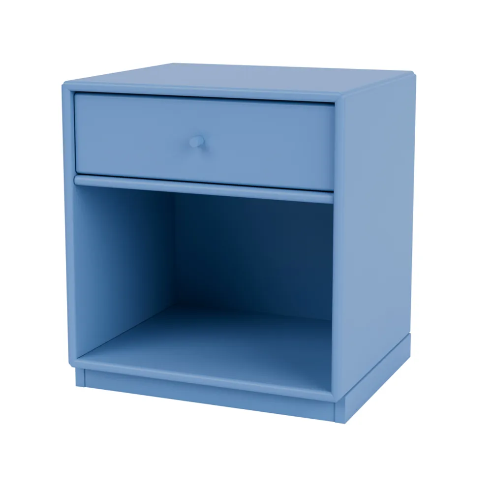 Table de chevet Dream, azure 154, socle 3 cm Montana