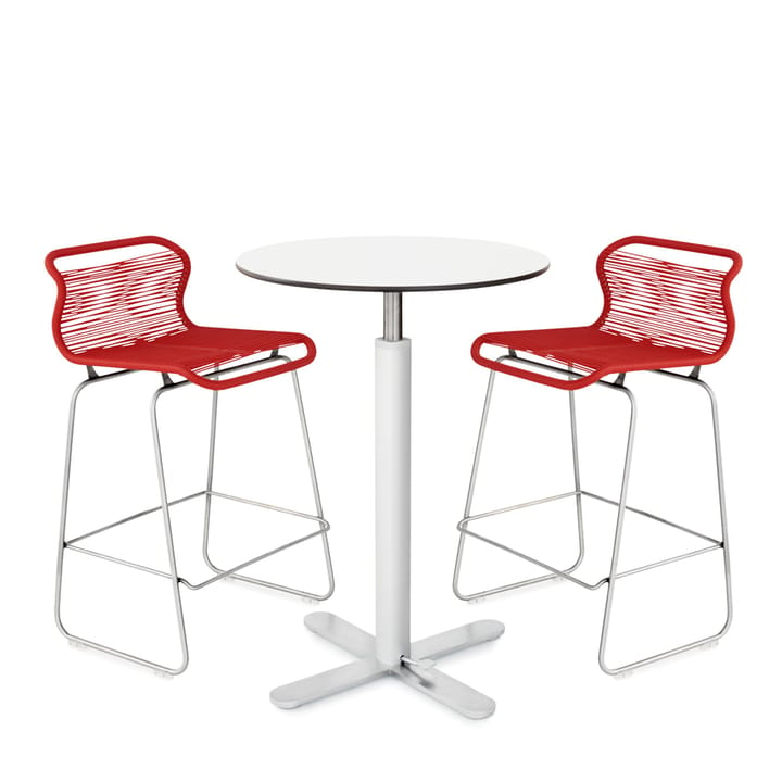 Tabouret de bar Panton One kitchen - carmen, acier inoxydable - Montana