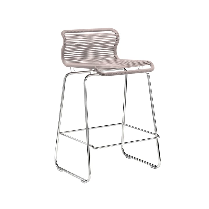 Tabouret de bar Panton One kitchen - carmen, acier inoxydable - Montana