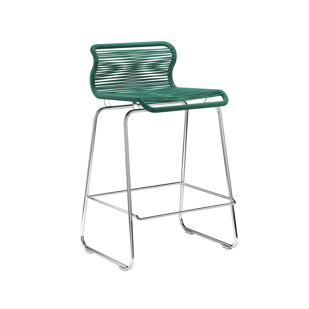 Tabouret de bar Panton One kitchen, holmes, acier inoxydable Montana