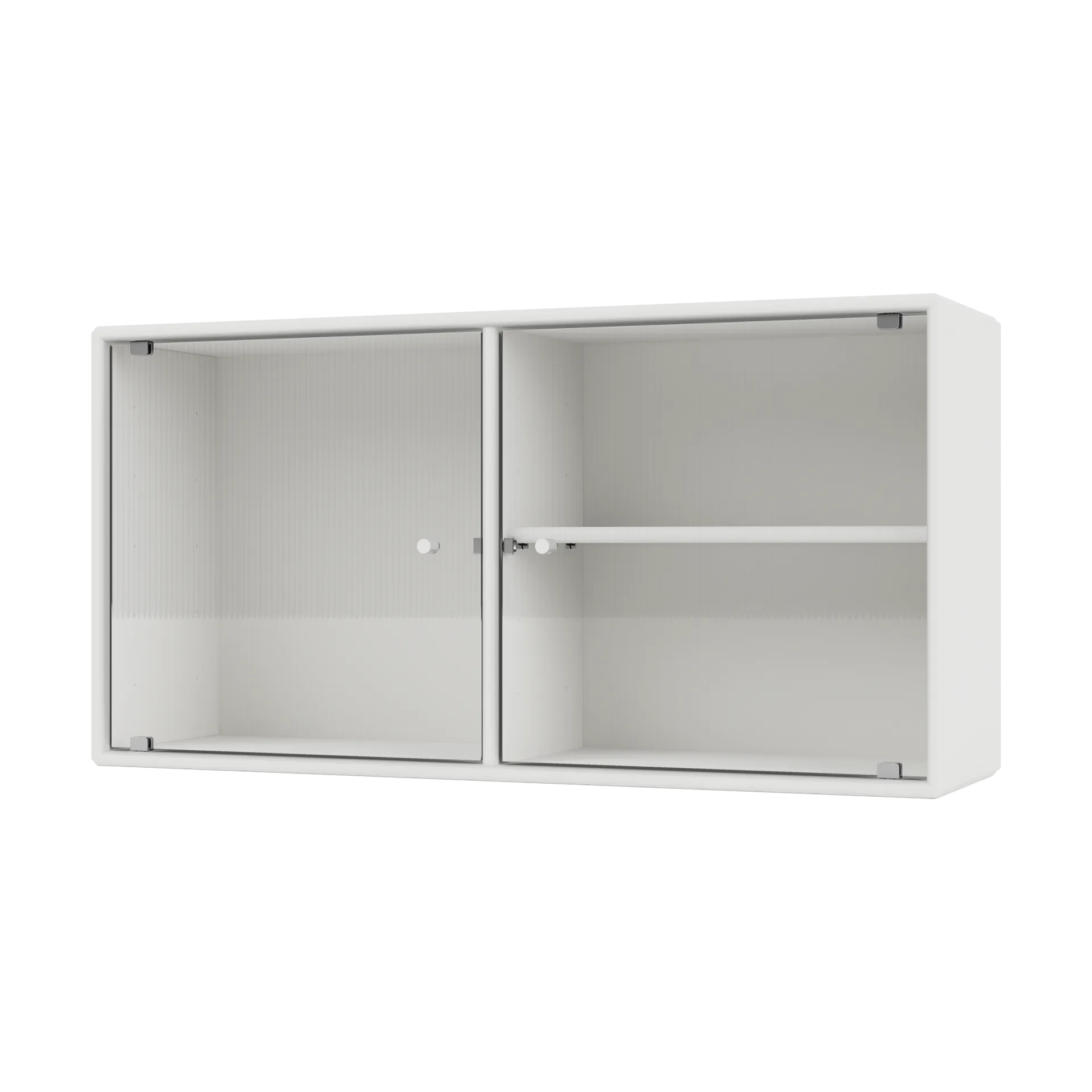 Vitrine Ripple I 69,6x35,4x20 cm, White Montana
