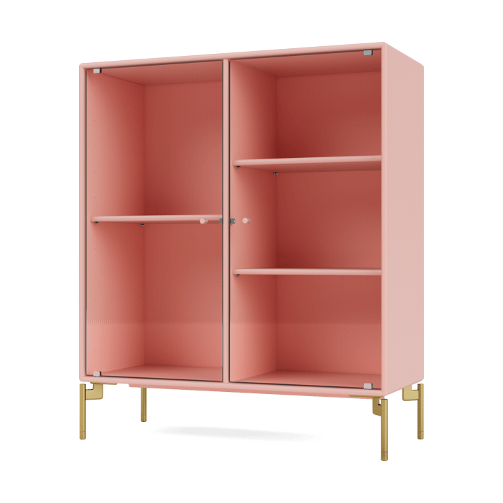 Vitrine Ripple II 69,6x82,2x30 cm - Ruby-pieds Brass - Montana