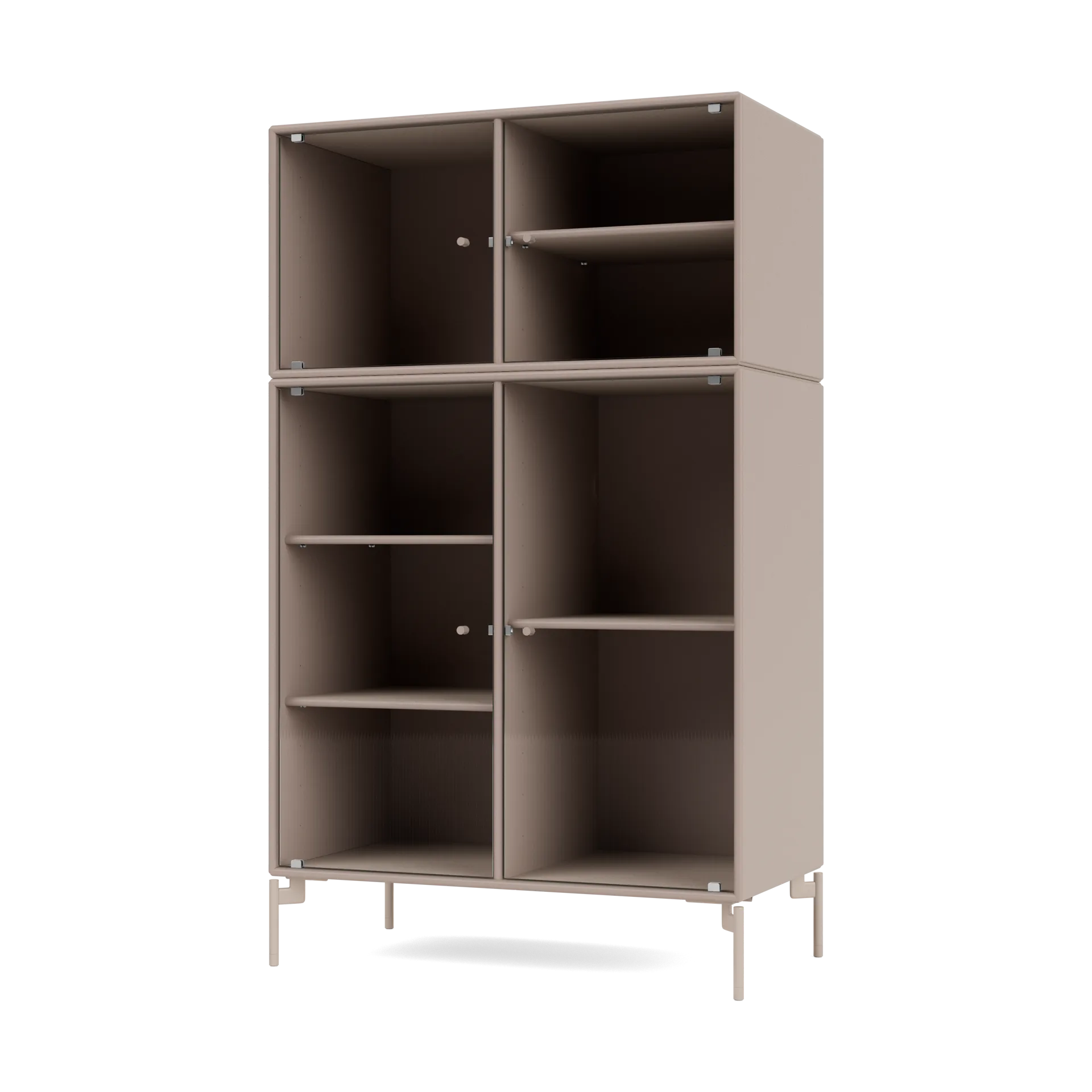 Vitrine Ripple III 69,6x117,6x38 cm, Mushroom-pieds Mushroom Montana