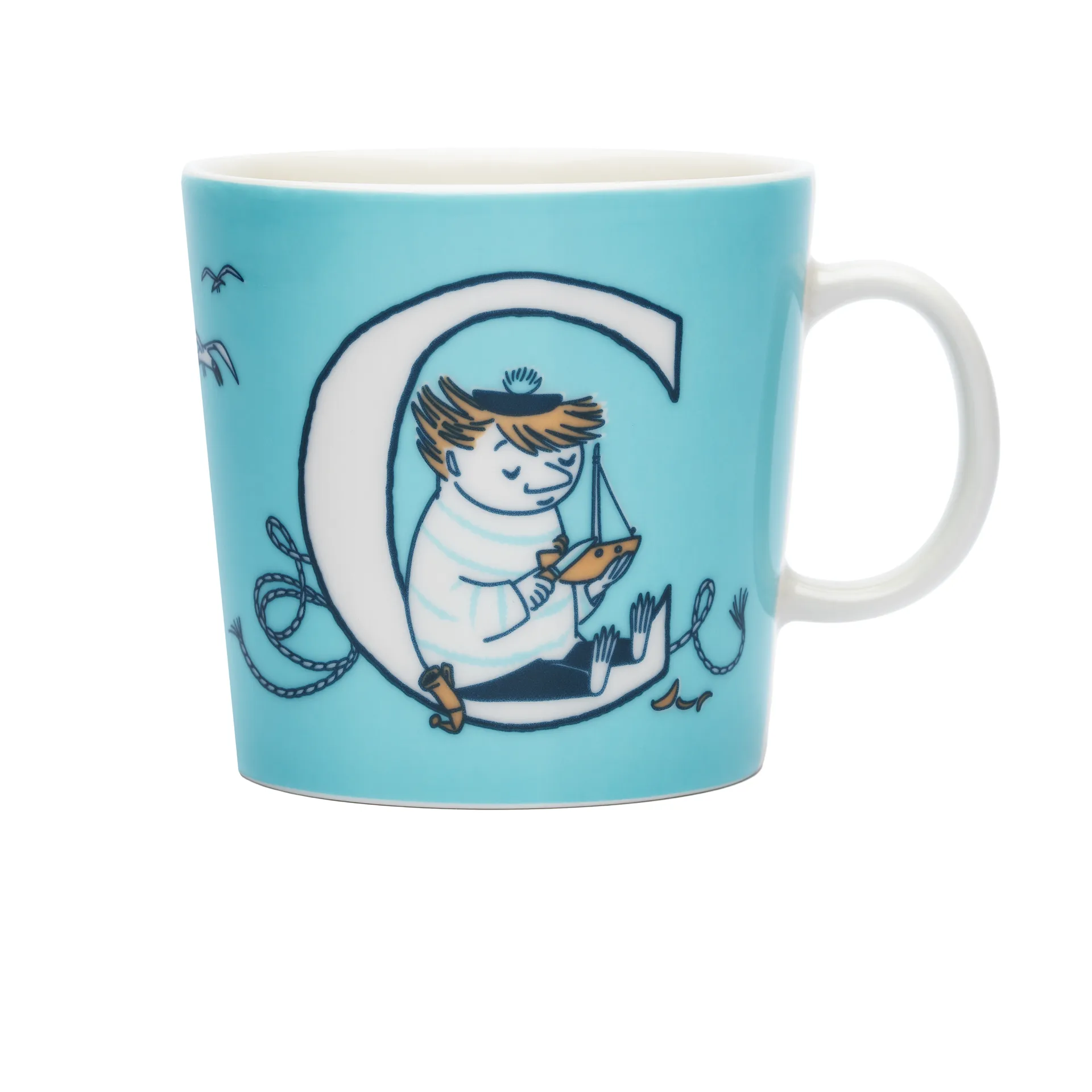 ABC Mug Moomin 40 cl, C Moomin Arabia