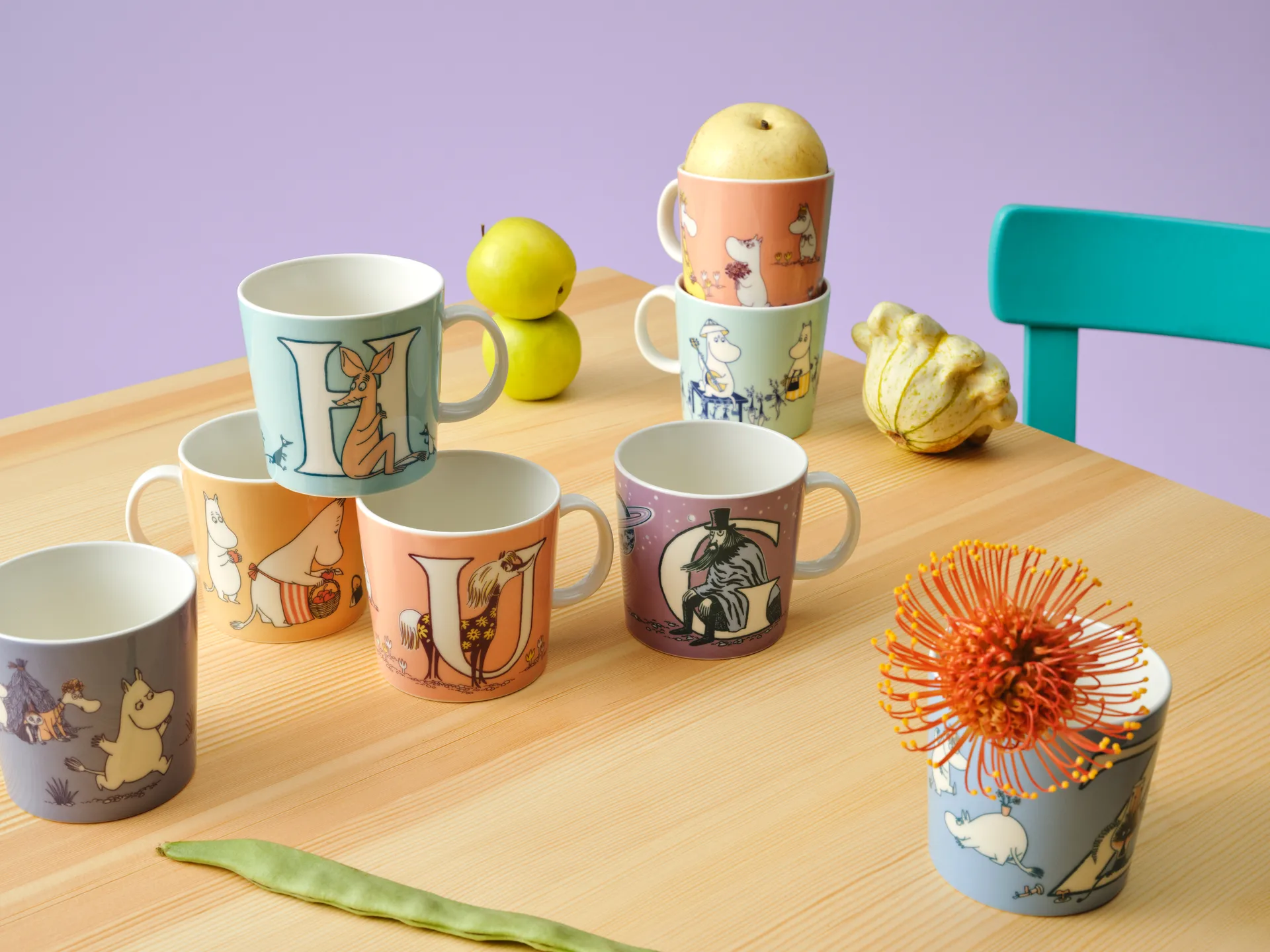 ABC Mug Moomin 40 cl, Q Moomin Arabia