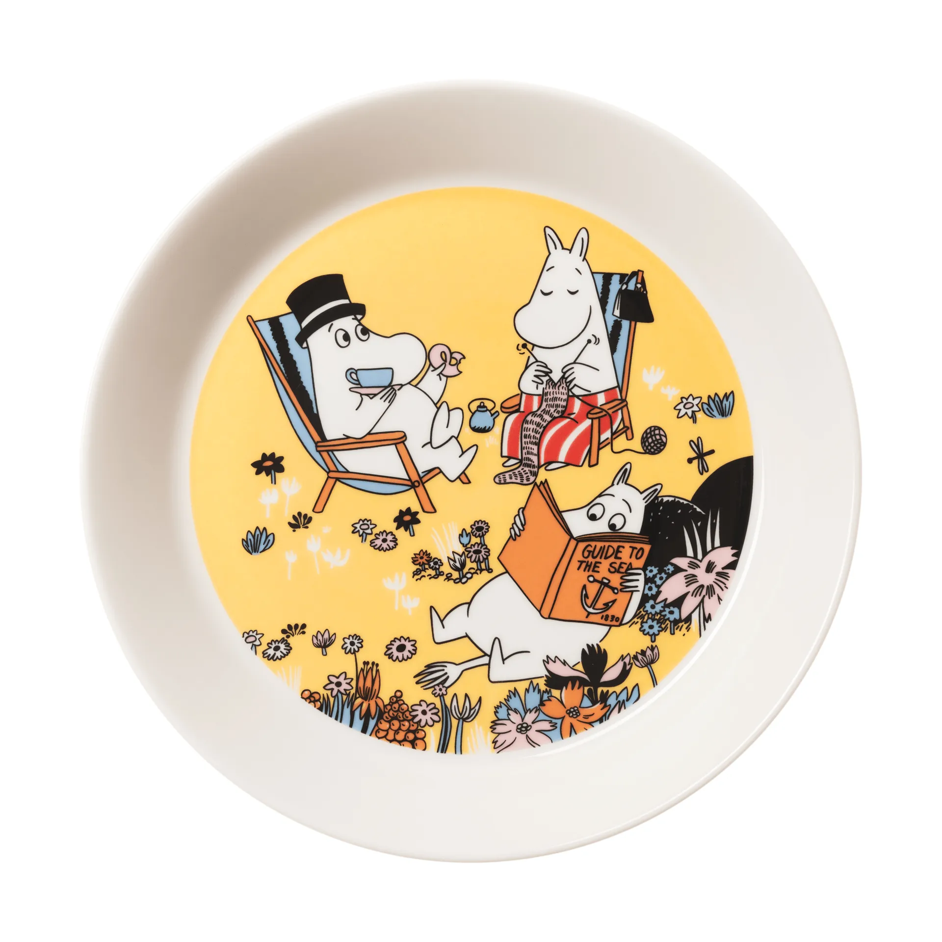 Ambiance familiale mug Moumine et assiette, 2 pièces Moomin Arabia