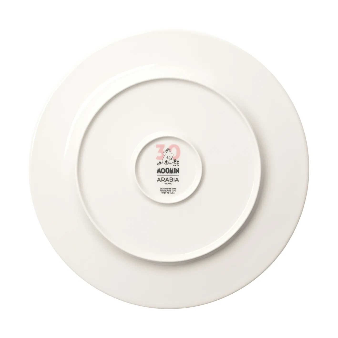 Assiette de service Moomin 30 ans Kärlek, Ø30 cm Moomin Arabia