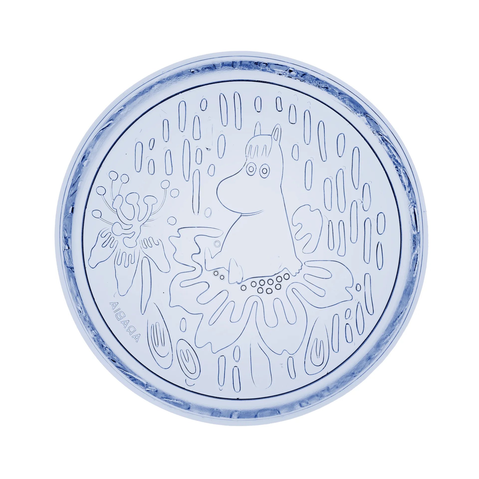 Assiette Moomin Ø15,5 cm, Aqua Moomin Arabia
