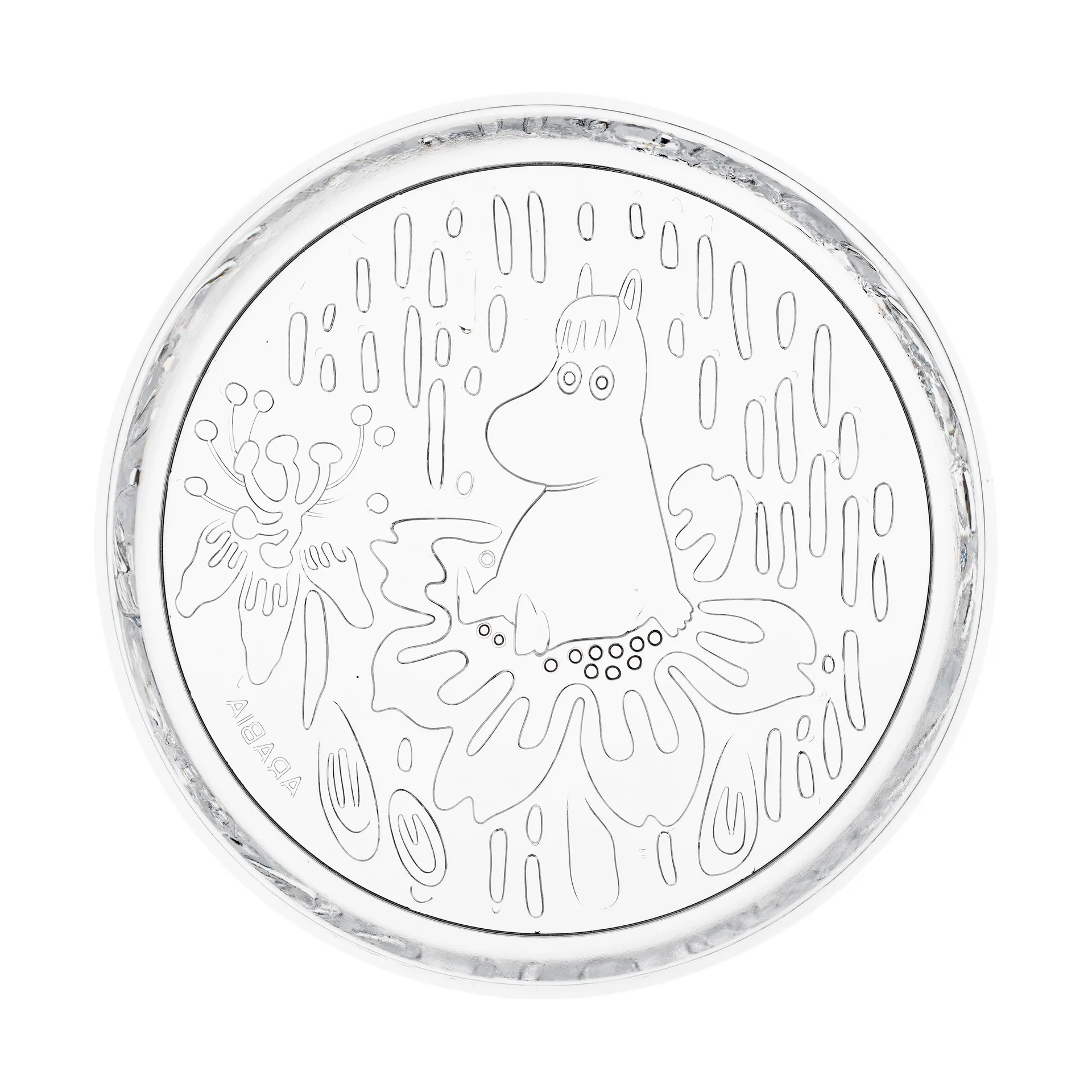 Assiette Moomin Ø15,5 cm, Transparent Moomin Arabia