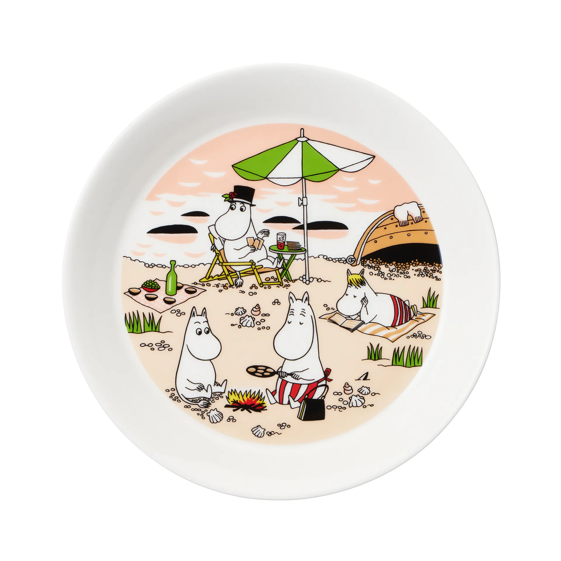 Assiette Moomin 2021 Ensemble, 19 cm Moomin Arabia