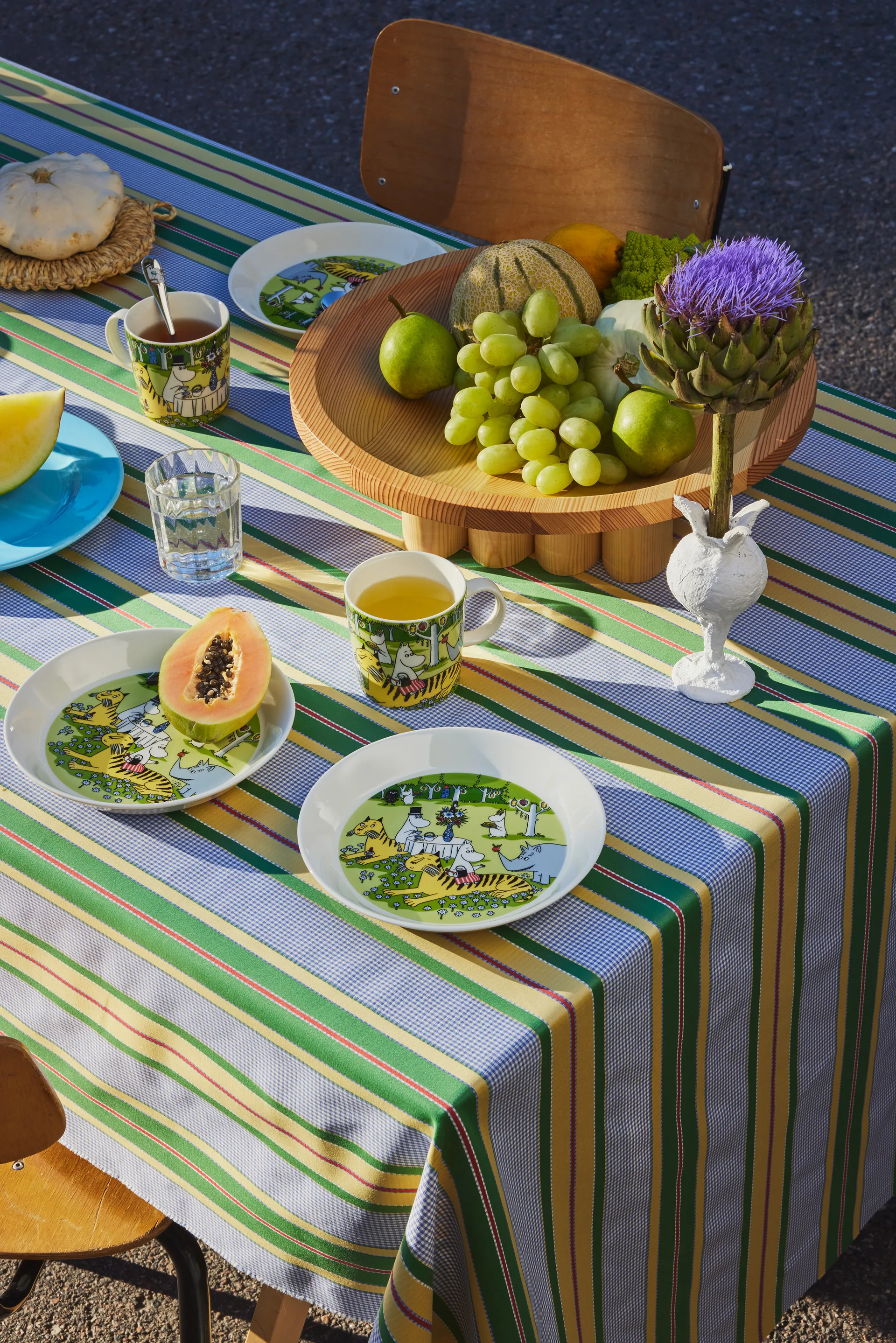 Assiette Moomin 2023 Garden party, Ø19 cm Moomin Arabia