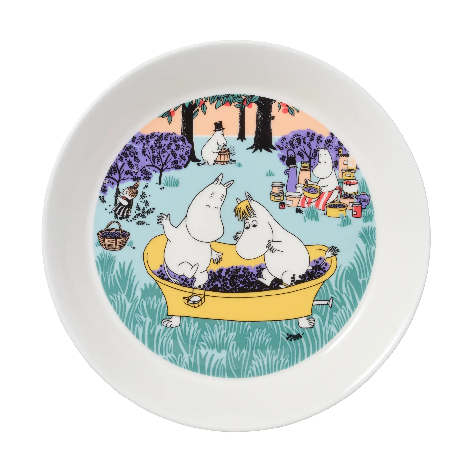 Assiette Moomin 2024 Berry Season, Ø19 cm Moomin Arabia
