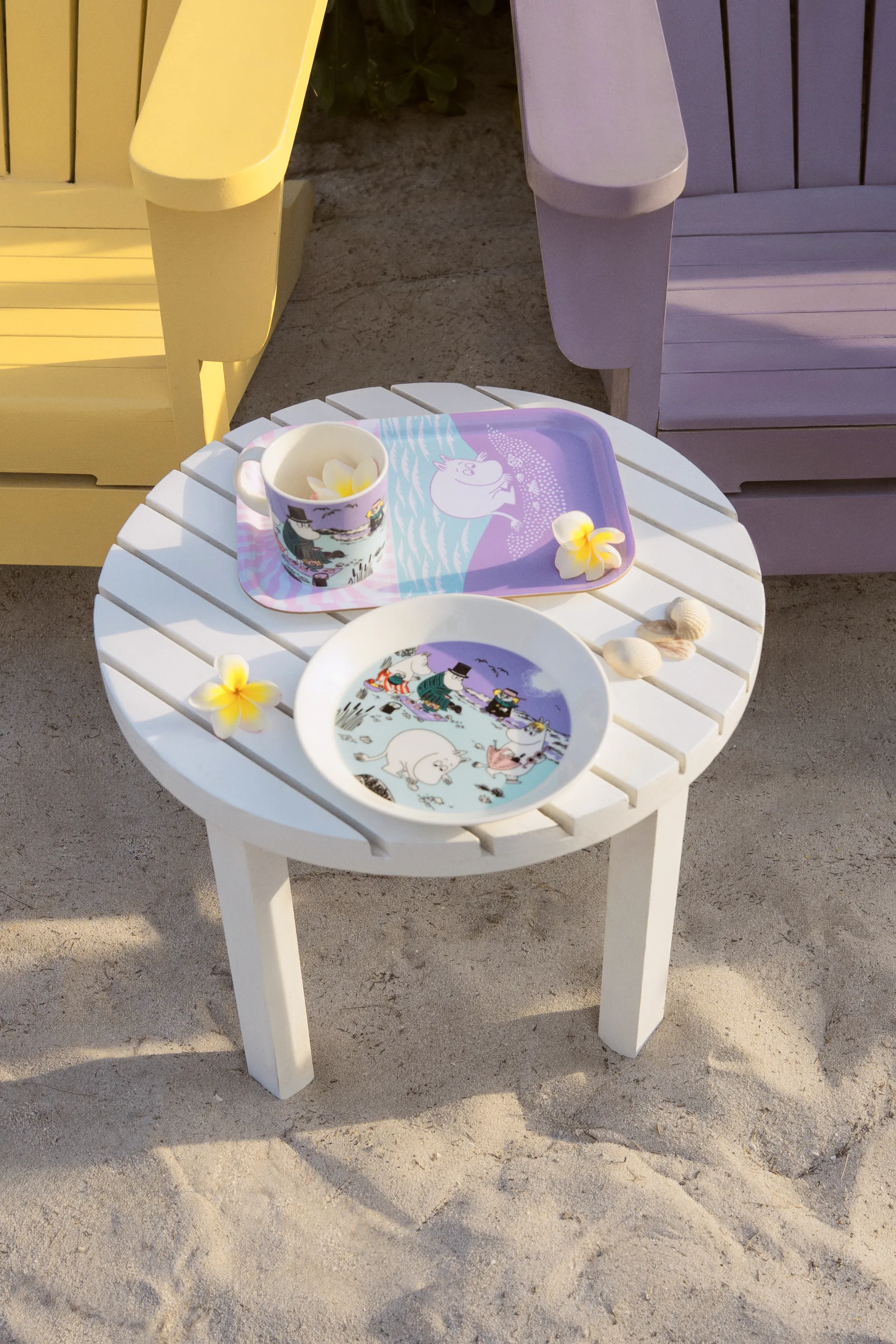Assiette Moomin 2025 Beach day, Ø19,5 cm Moomin Arabia