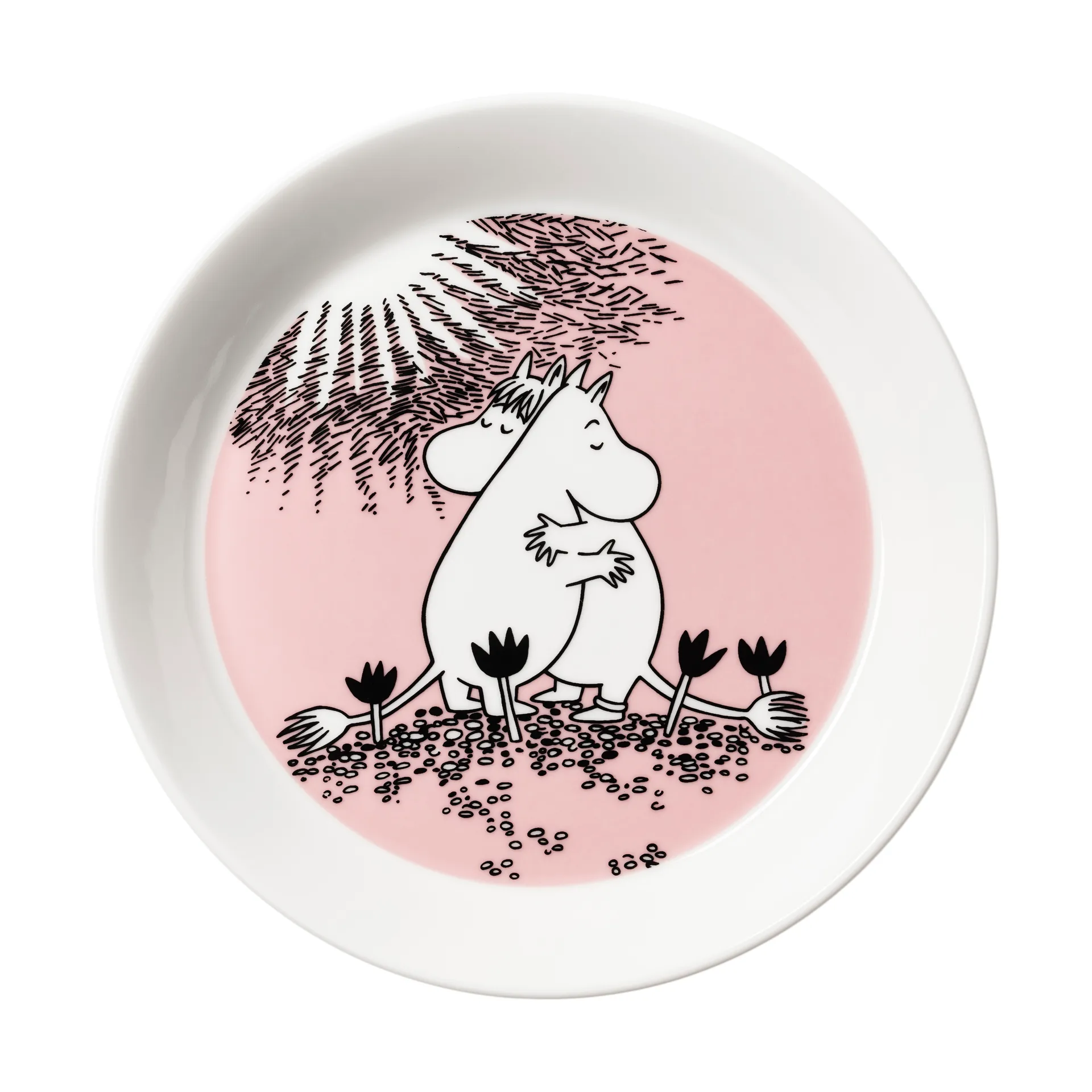 Assiette Moomin 30 ans Kärlek Limited Edition, Ø19 cm Moomin Arabia