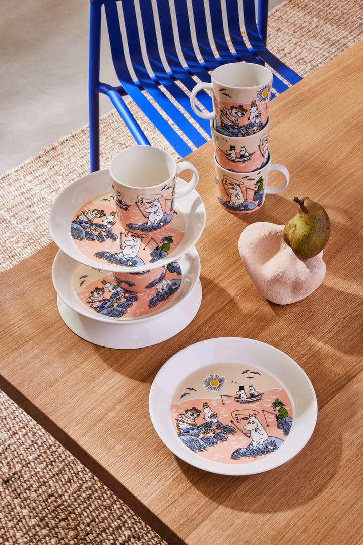 Assiette Moomin Fishing 2022, 19 cm Moomin Arabia