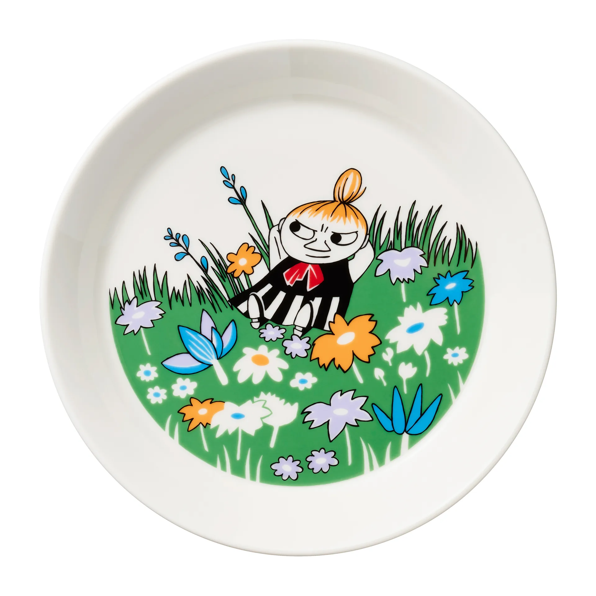 Assiette Moomin Little My in the Meadow, Blanc-multi Moomin Arabia