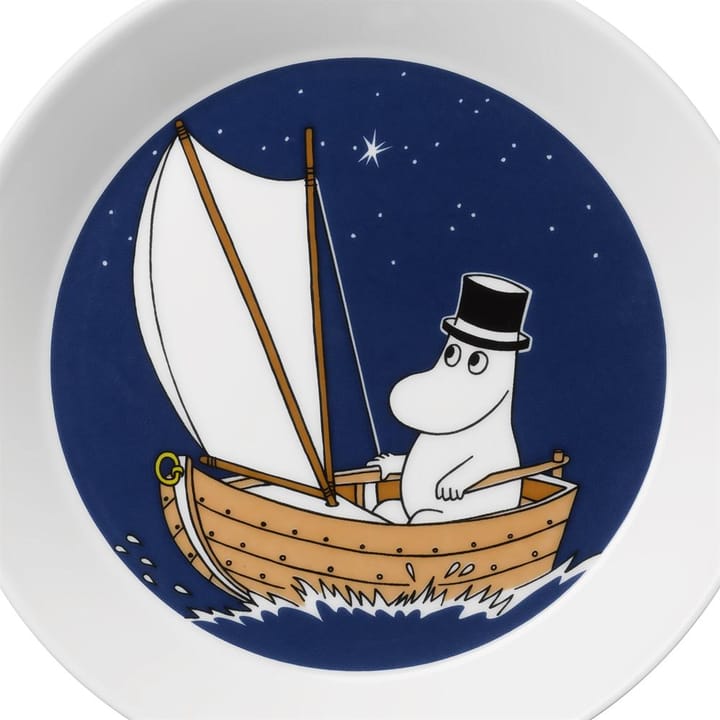 Assiette Papa Moomin, bleu foncé Moomin Arabia