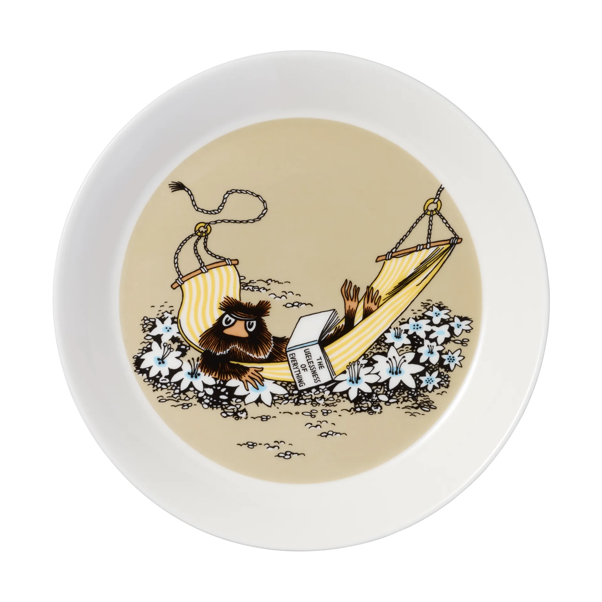 Assiette The Muskrat Moomin Ø19 cm, Beige Moomin Arabia