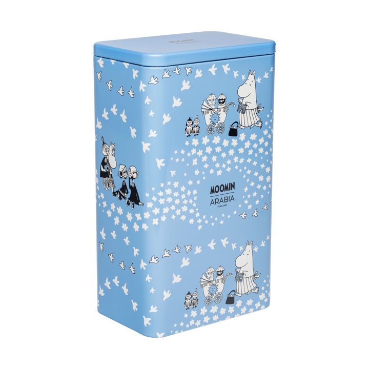 Boîte à café Mumin Fred 11,2x7,8x19,2 cm - Bleu - Moomin Arabia