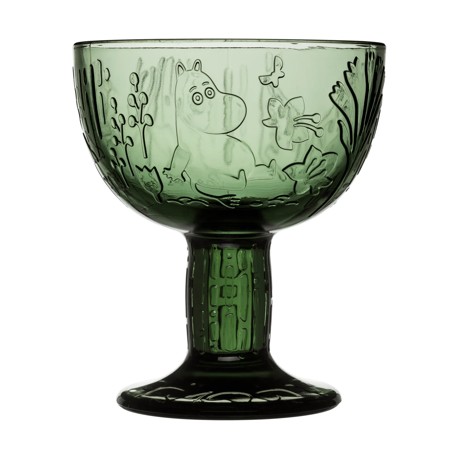 Bol Forêt mystérieuse Moomin, Tallgrön, Ø14 cm Moomin Arabia