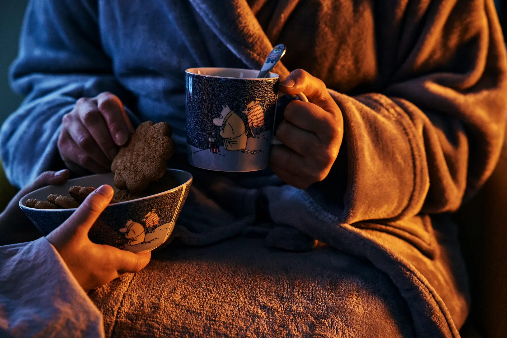 Bol Moomin 2021 Snow Moonlight, Ø15 cm Moomin Arabia