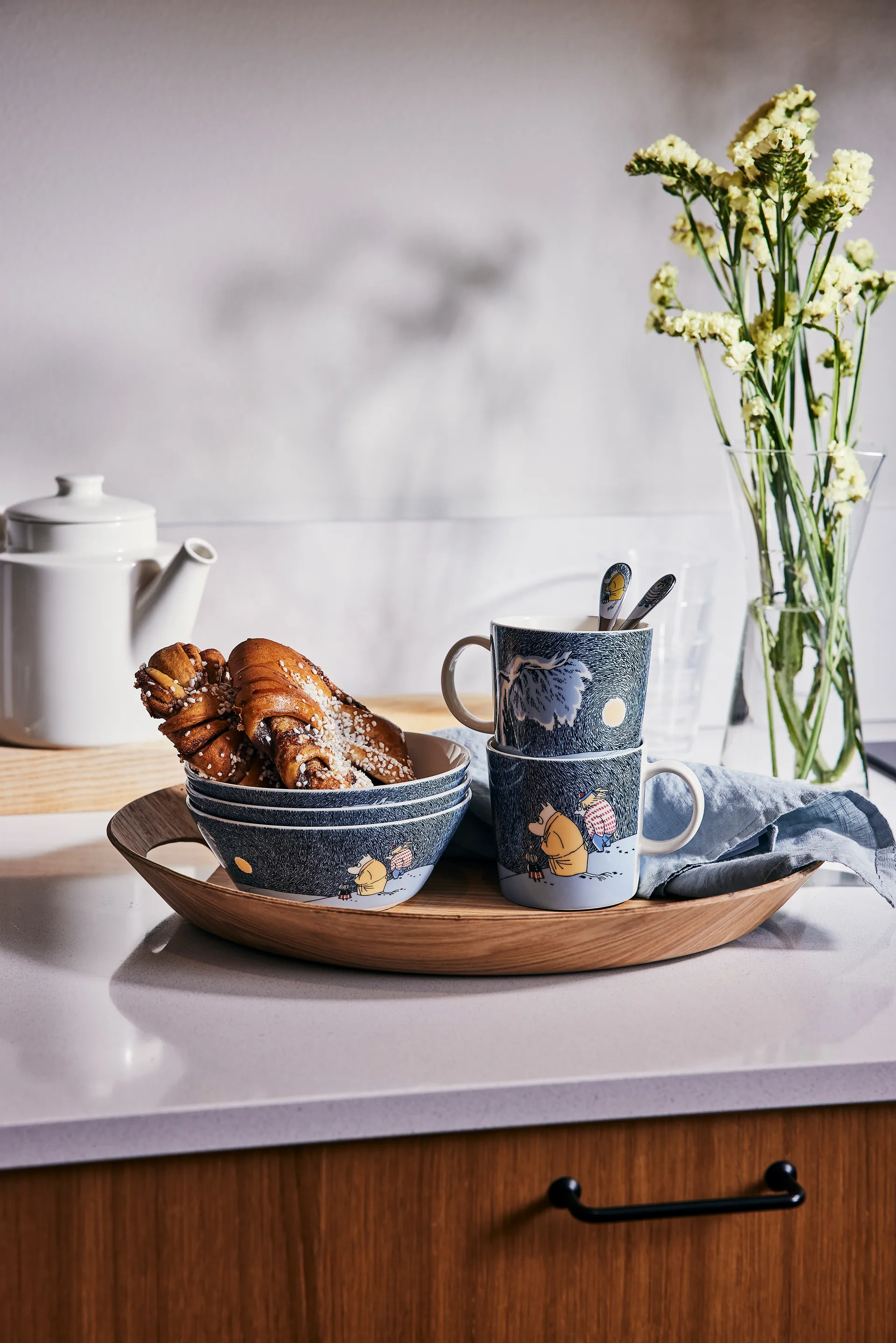 Bol Moomin 2021 Snow Moonlight, Ø15 cm Moomin Arabia