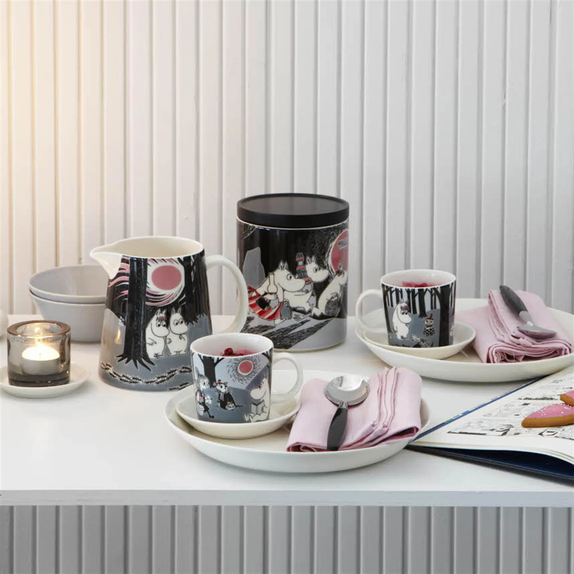 Bol Moomin à l´aventure, gris Moomin Arabia